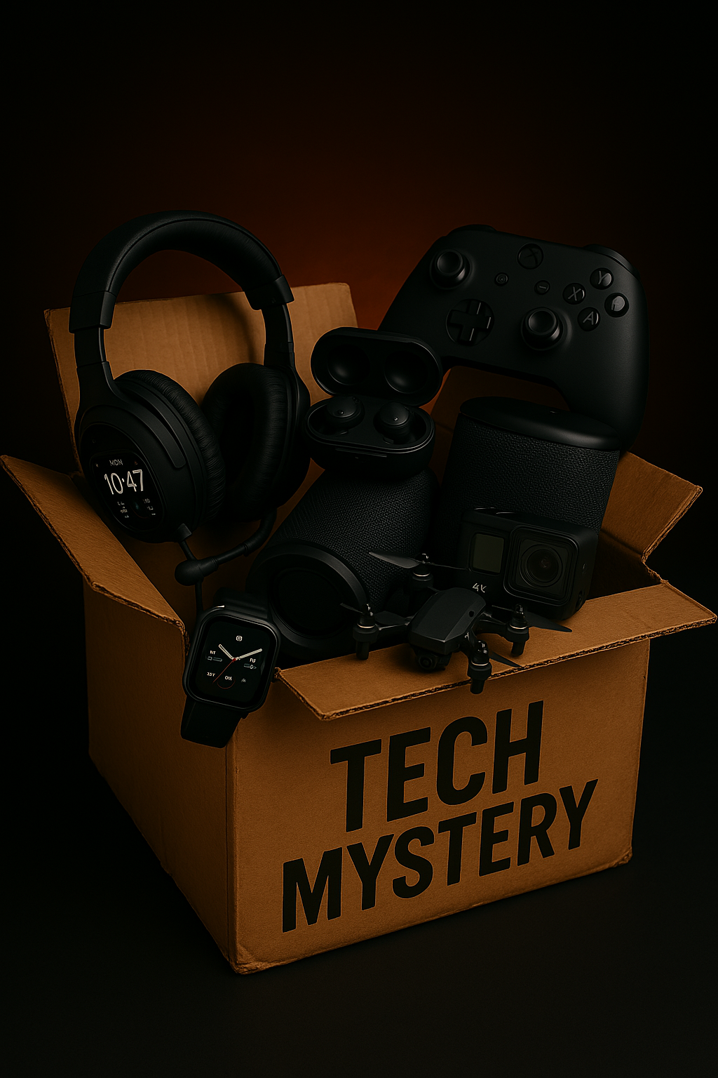 CAIXA MYSTERY TECH